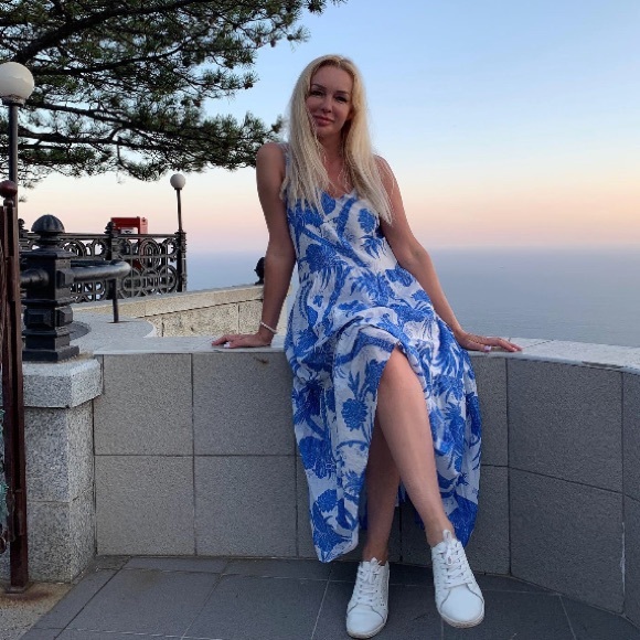 H&M SLEEVELESS LONG DRESS - Picture 6 of 8